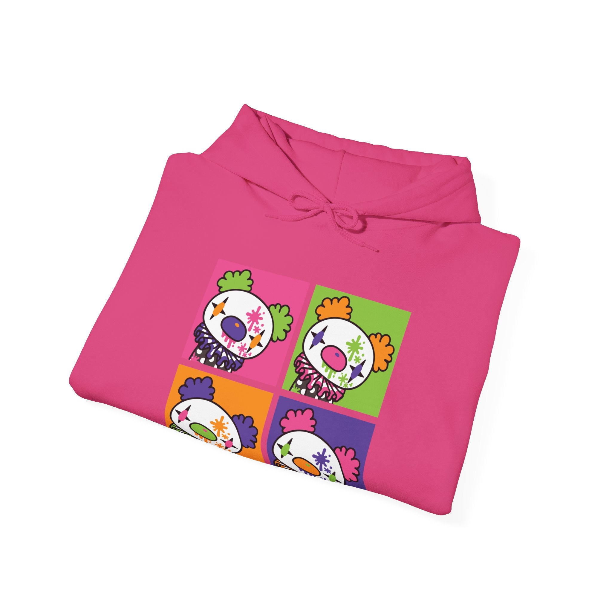 Gloomy Clown Multicolor Hoodie